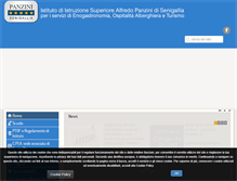 Tablet Screenshot of panzini-senigallia.org